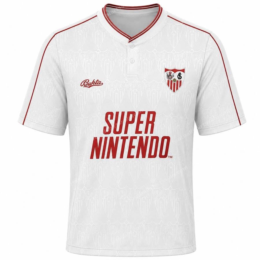 Sevilla Retro Home Football Shirt 91/92