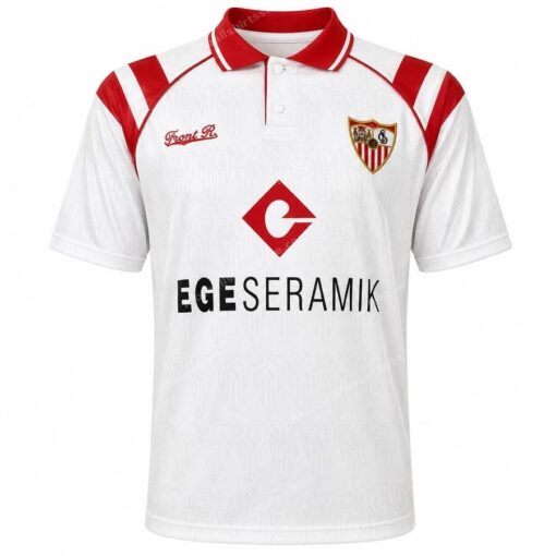 Sevilla Retro Home Football Shirt 92/93