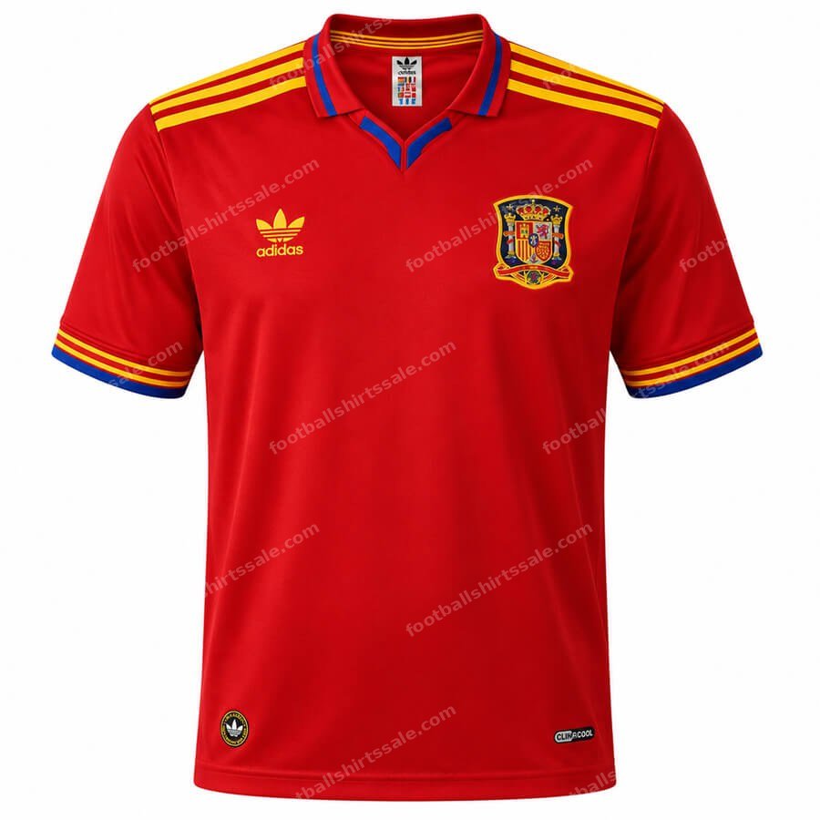 Retro Spain Home Shirt 2010