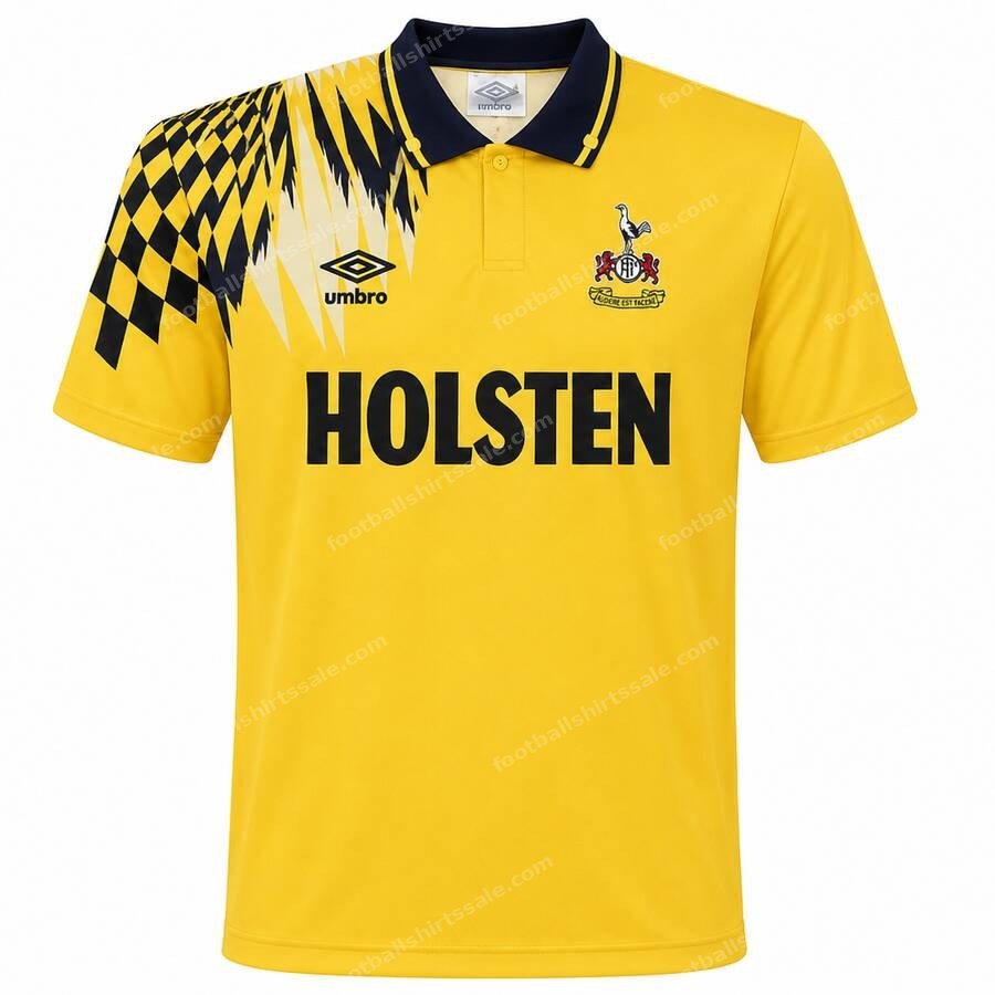 Tottenham Hotspur Retro Away Football Shirt 92/94