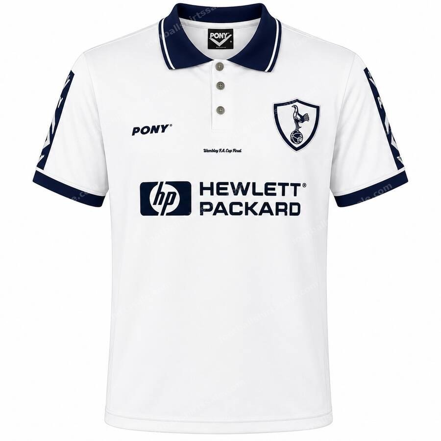 Tottenham Hotspur Retro Home Football Shirt 95/97