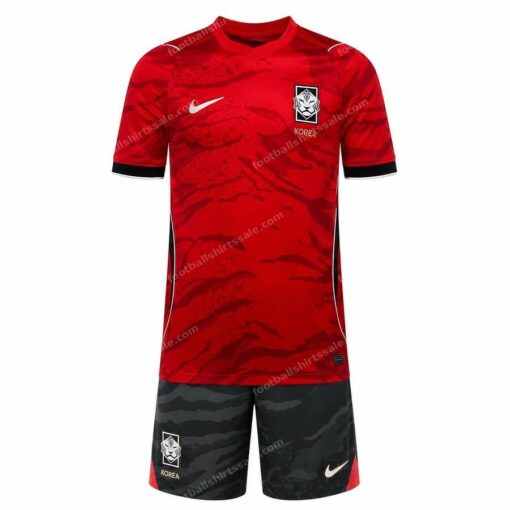 South Korea Home Kids Football Kit