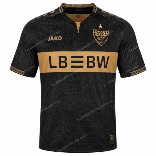 Stuttgart Goalkeeper Black Football Shirt