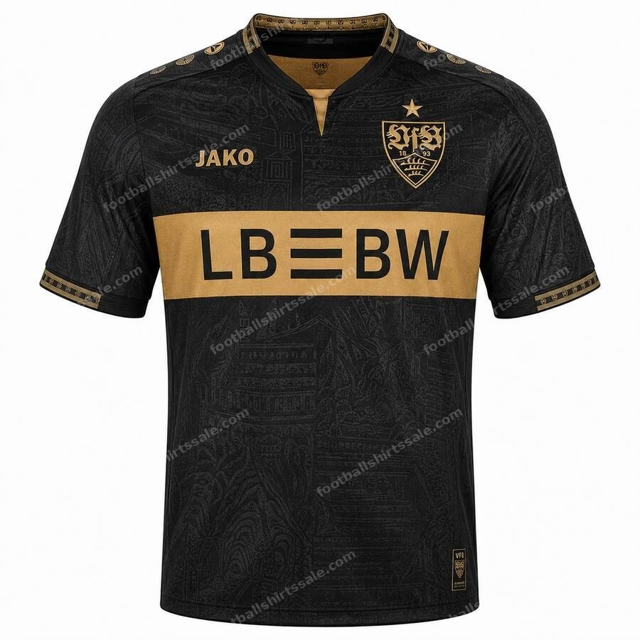 Stuttgart Goalkeeper Black Football Shirt