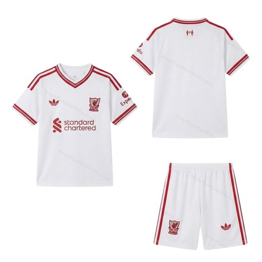 Liverpool Away Kids Football Kit 26/27