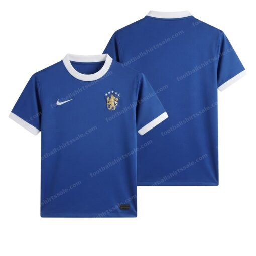 Brazil Retro Away Football Shirt 1998 Front and Back View