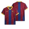 Barcelona Retro Home Uefa Champions League Football Shirt 05/06 Front and Back View