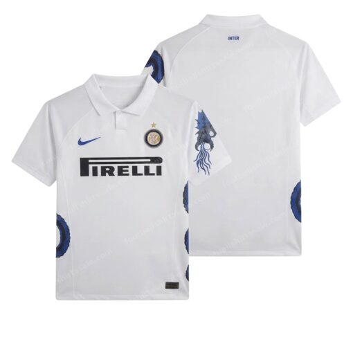 Inter Milan Retro Away Football Shirt 10/11 Front and Back View