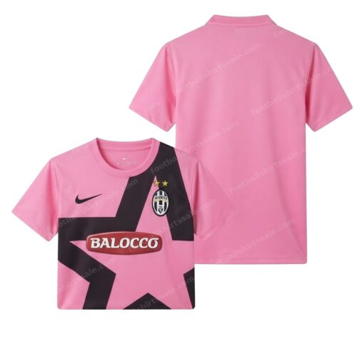 Juventus Retro Away Football Shirt 11/12 Front and Back View