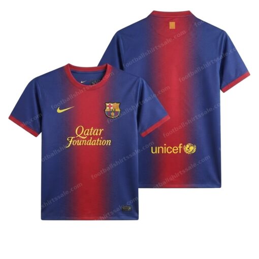 Barcelona Retro Home Football Shirt 12/13