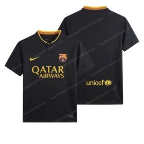 Barcelona Retro Black Football Shirt 13/14