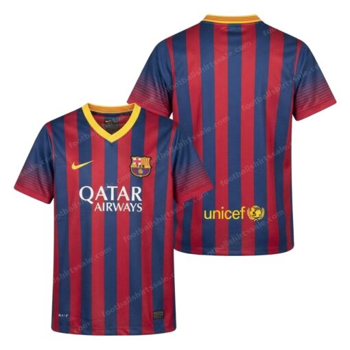 Barcelona Retro Home Football Shirt 13/14