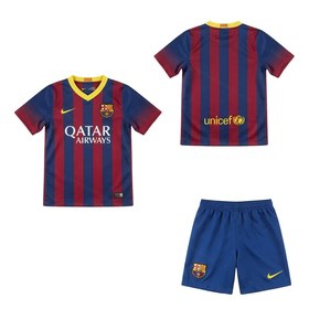 Barcelona Retro Home Kids Football Kit 14/15