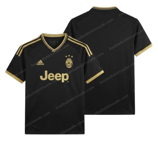 Juventus Retro Third Football Shirt 15/16 Front and Back View