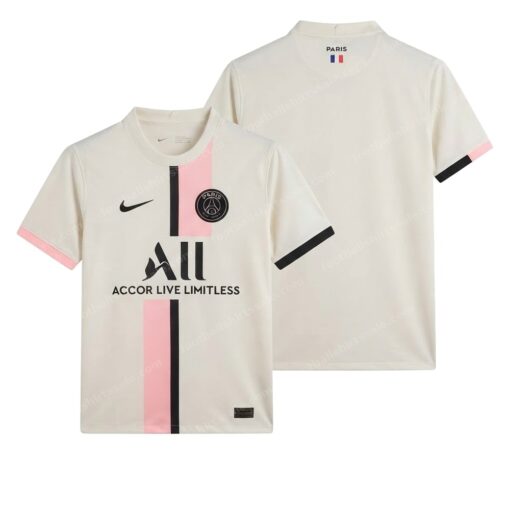 PSG Retro Away Football Shirt 21/22 Front and Back View