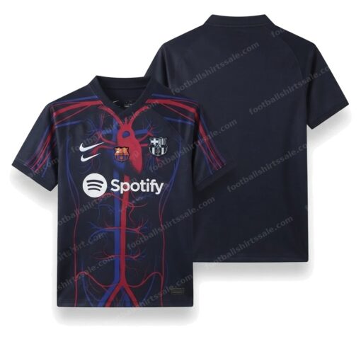 Barcelona Special Edition Football Shirt 23/24 Front and Back View