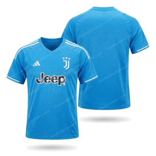 Juventus Goalkeeper Football Shirt 23/24 Front and Back View