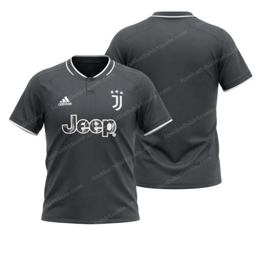 Juventus Third Player Version Football Shirt 23/24 Front and Back View