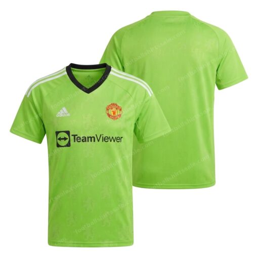 Manchester United Goalkeeper Football Shirt 23/24 Front and Back View
