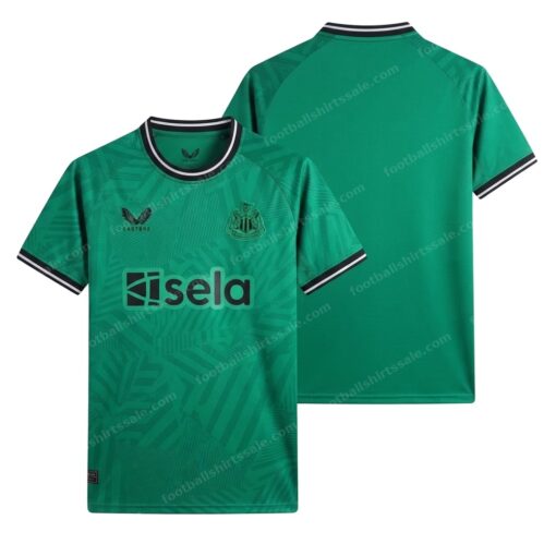 Newcastle United Away Football Shirt 23/24 Front and Back View