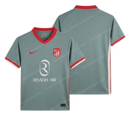 Atletico Madrid Away Football Shirt 24/25 Front and Back View
