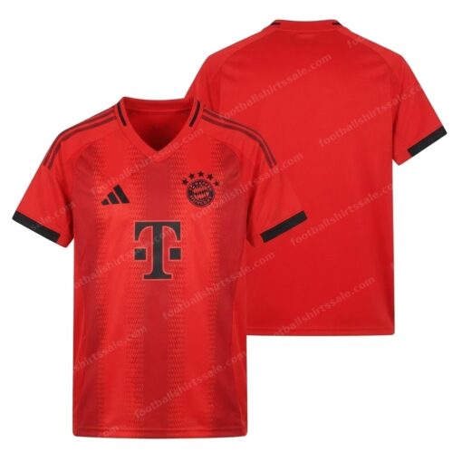 Bayern Munich Home Football Shirt 24/25 Front and Back View