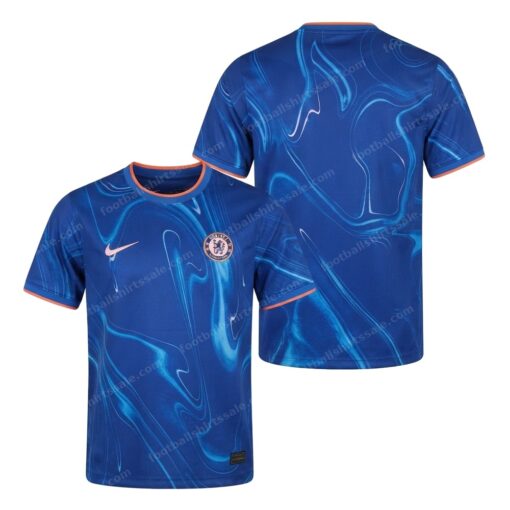 Chelsea Home Football Shirt 24/25 Front and Back View