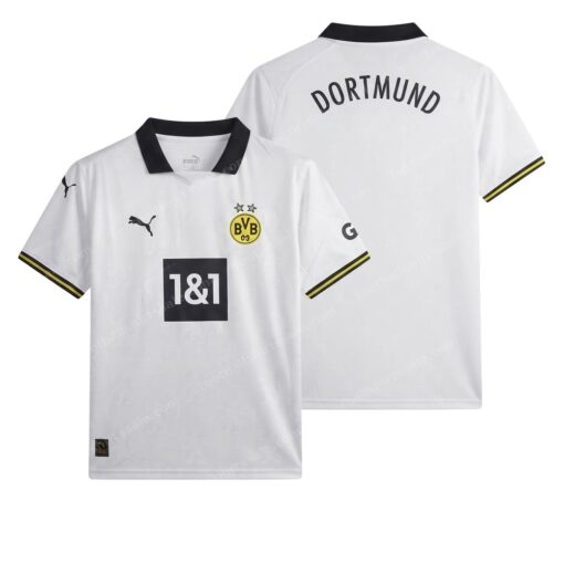 Dortmund Third Football Shirt 24/25 Front and Back View