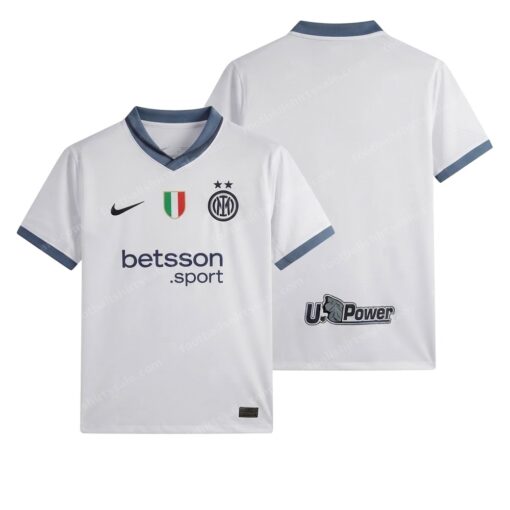 Inter Milan Away Football Shirt 24/25 Front and Back View