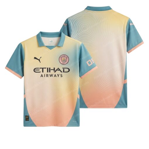 Manchester City Special Edition Football Shirt 24/25 Front and Back View
