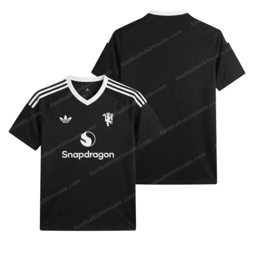 Manchester United Goalkeeper Football Shirt 24/25 Front and Back View