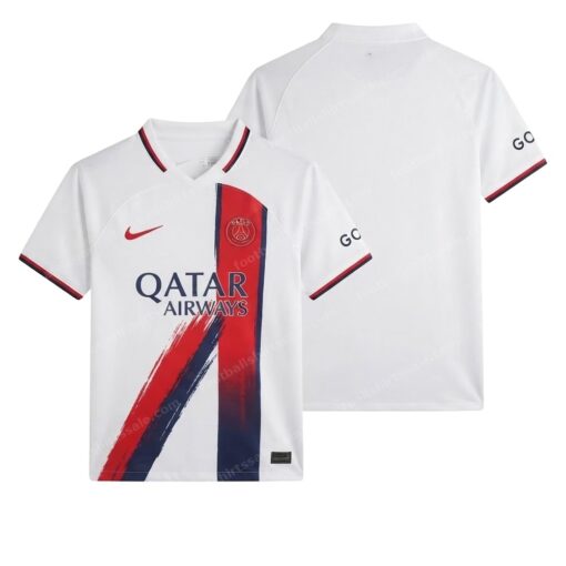 PSG Away Football Shirt 24/25 Front and Back View
