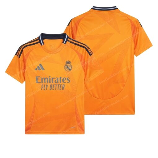 Real Madrid Away Football Shirt 24/25 Front and Back View