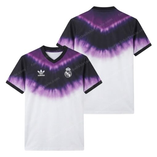 Real Madrid Pre Match Chinese New Year Football Shirt 24/25 Front and Back View