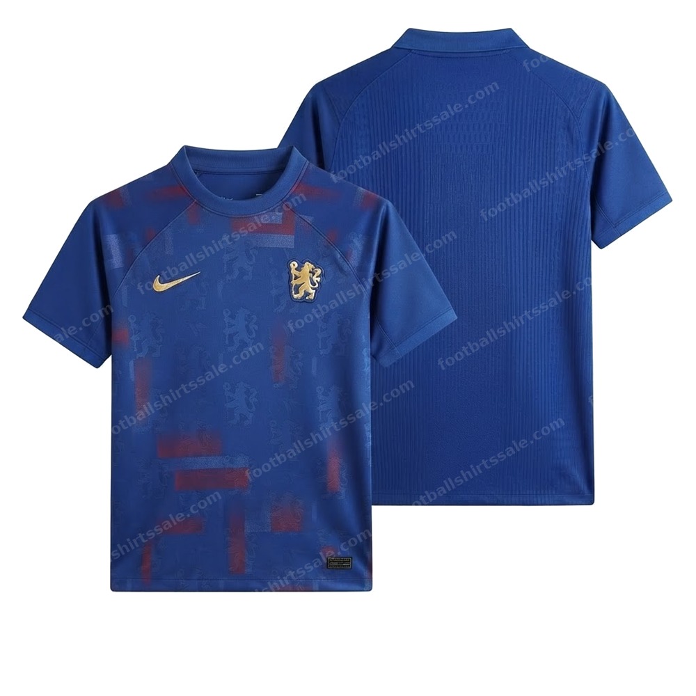 England Training Wear Football Shirt 2024 Front and Back View