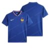 France Home Football Shirt 2024 Front and Back View