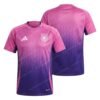 Germany Away Football Shirt 2024 Front and Back View