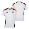 Germany Home Football Shirt 2024 Front and Back View