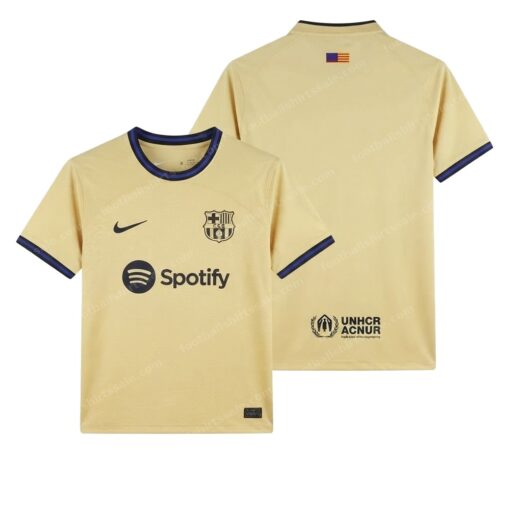 Barcelona Away X Kobe Bryant Football Shirt 25/26 Front and Back View