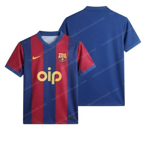 Barcelona X Olivia Rodrigo Limited Edition Football Shirt 25/26 Front and Back View