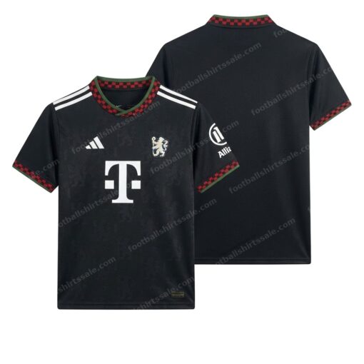 Bayern Munich Third Football Shirt 25/26 Front and Back View