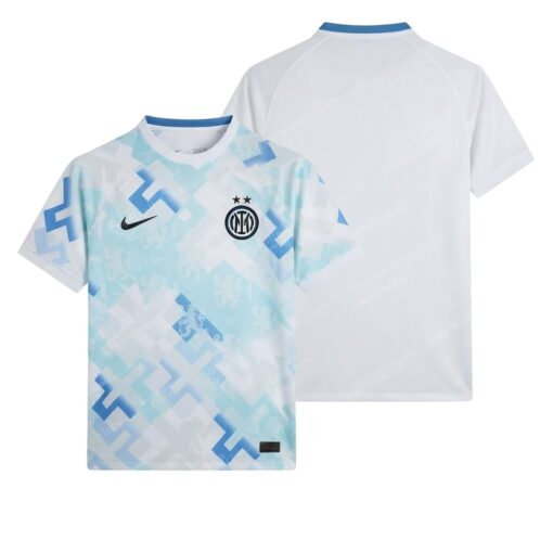 Inter Milan Away Football Shirt 25/26 Front and Back View