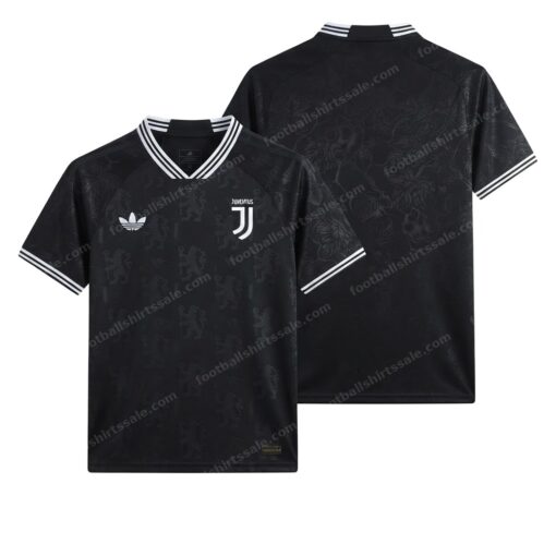Juventus Third Football Shirt 25/26 Front and Back View