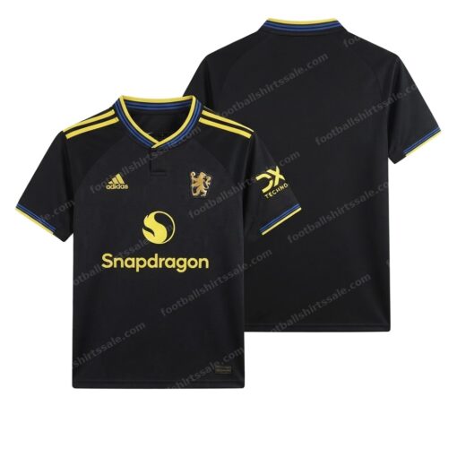 Manchester United Third Football Shirt 25/26 Front and Back View