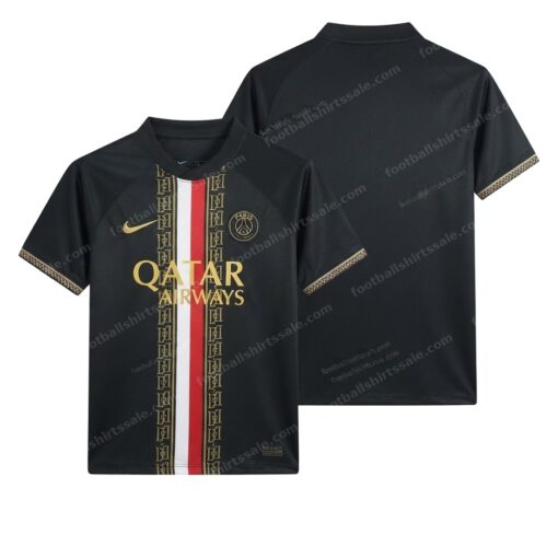 PSG Training Wear Football Shirt 25/26 Front and Back View