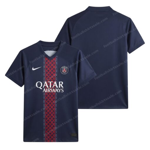 PSG X The Weeknd X Xo Stadium Football Shirt 25/26 Front and Back View