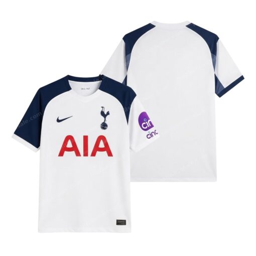 Tottenham Hotspur Home Football Shirt 25/26 Front and Back View