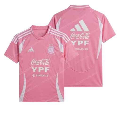 Argentina Special Edition Football Shirt 2025 Front and Back View