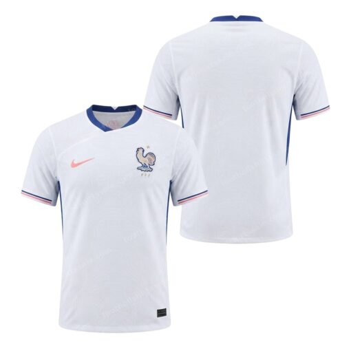France Away Football Shirt 2025 Front and Back View