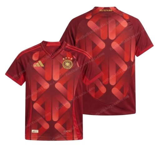 Germany Away Player Version Football Shirt 2025 Front and Back View